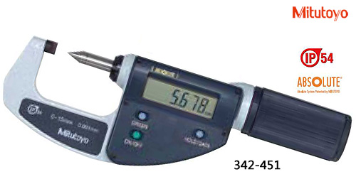 B0410-003-三豐-342-451壓接高度千分尺 0-15  IP54