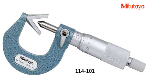 B0414-001-三豐-114-101V型測砧千分尺 0-15